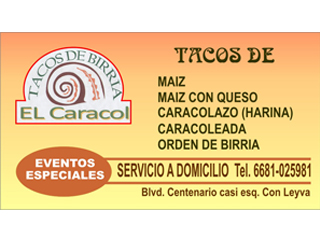 BUSCOMETRO | Cliente: Tacos de Birria El Caracol